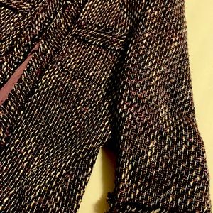 Tweed jacket purple/white/blue brand new